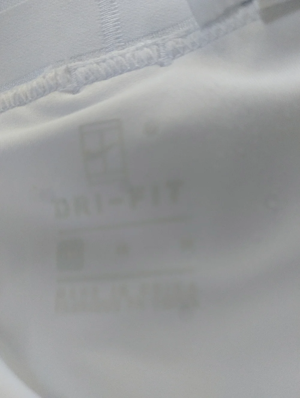 Nike dri-fit pleated white tennis skirt size M